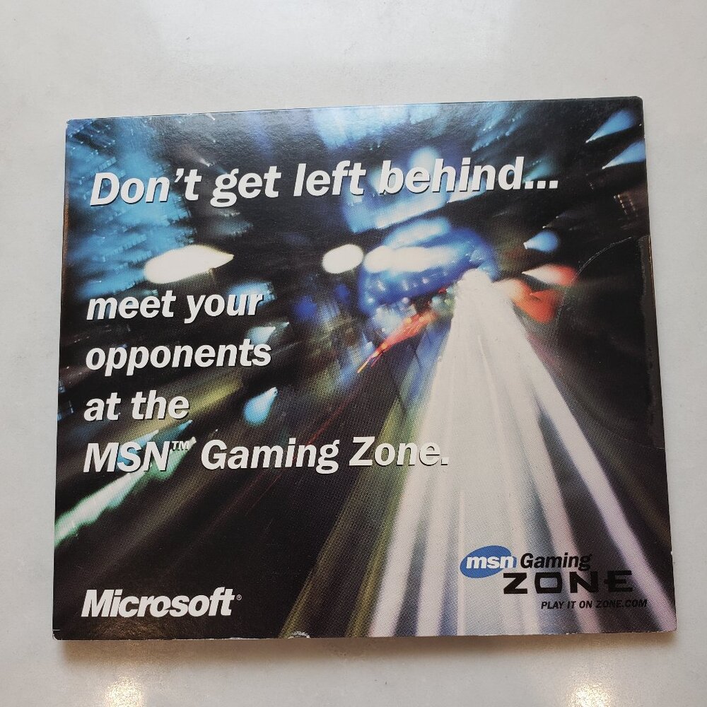 Microsoft MSN Gaming Zone PC Game